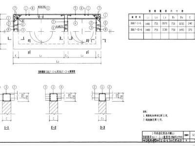 化粪池标准图集,国标化粪池标准图集