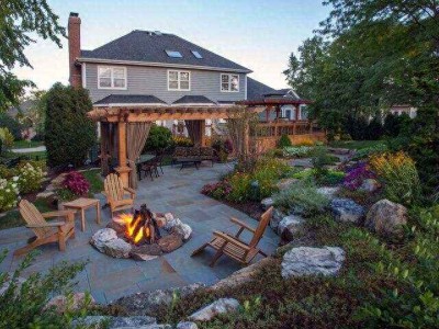 院子设计院子设计小花园图片