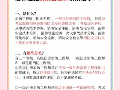 关于报考消防工程师政策有啥变动今年报考消防工程师的条件
