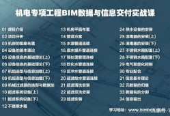 BIM工程师的分类为bim工程师分为哪几类