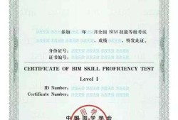 BIM工程师的证书的样子,bim工程师证书是什么样子的