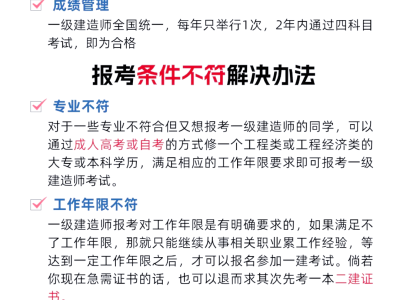 一级建造师工程师报考条件,一级建造工程师报考条件及考试科目