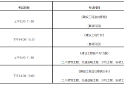 造价工程师考试时间几点到几点,造价工程师的考试时间安排