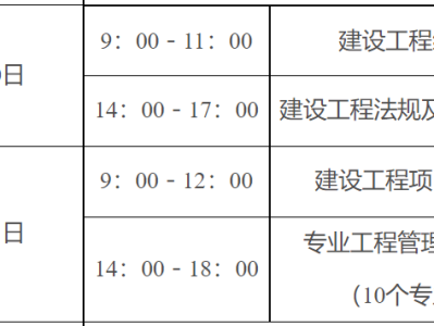 历年一级建造师考试时间,历年一建报名时间汇总