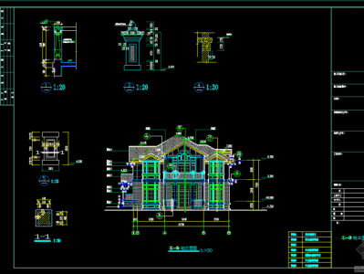 cad建筑图纸绘制教程下载,cad建筑图纸下载