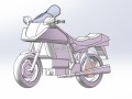 摩托车简易图纸怎么画工程学摩托车图纸
