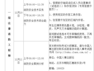 江西一级注册消防工程师报名时间,江西一级消防工程师报名条件