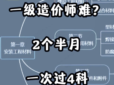 造价工程师四门课时间安排造价工程师四科怎么学