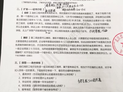 消防工程师证有几个等级,消防工程师证分级别吗