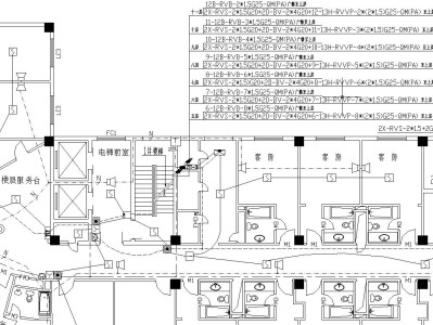 消防施工图标符号大全,消防施工图