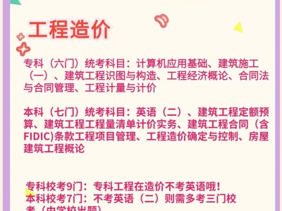 注册造价工程师考试安排注册造价工程师考试大纲