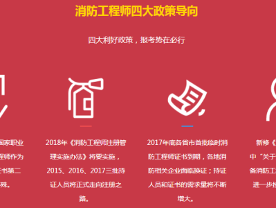 消防工程师一级培训班消防工程师一级培训班费用多少