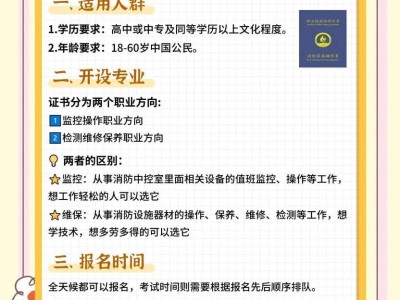 一级消防工程师考试报名条件要求,一级消防工程师考试报名条件