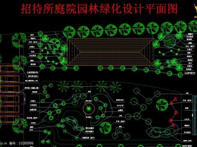 园林设计平面图,园林景观设计平面图