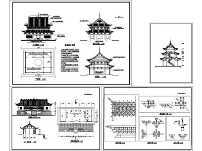 古建筑设计图古建筑设计图纸大全图片