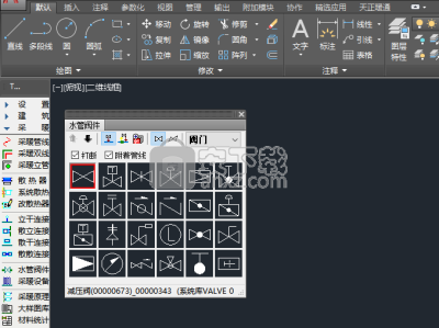 天正暖通,天正暖通左侧工具栏怎么调出来