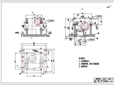 减速器零件图,二级减速器零件图