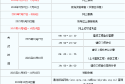 一级造价工程师什么时候报名一级造价工程师什么时候考