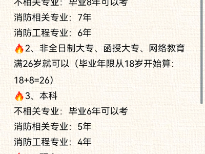 一级消防工程师报考条件,注册一级消防工程师报考条件