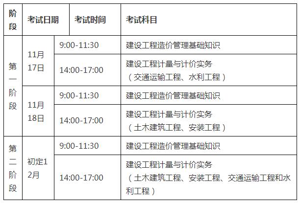 浙江二级造价工程师考试时间浙江二级造价工程师考试时间2020  第1张