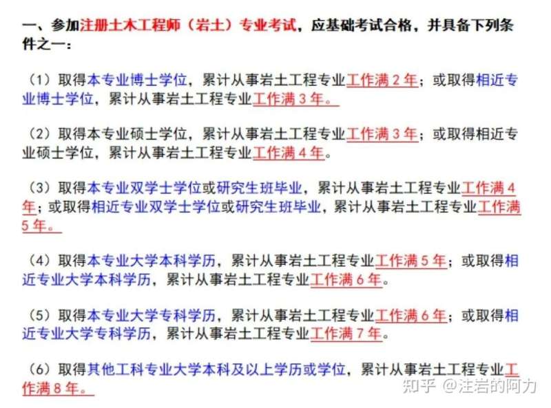 干施工的能不能考注册岩土工程师施工单位能报考注册岩土吗 第1张 干施工的能不能考注册岩土工程师施工单位能报考注册岩土吗 第1张